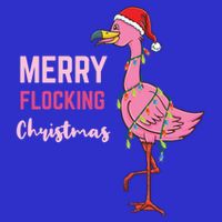 Merry Flocking Christmas Meaningful Gift Zip Tote Bag