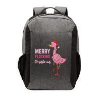 Merry Flocking Christmas Meaningful Gift Vector Backpack