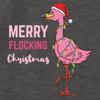 Merry Flocking Christmas Meaningful Gift Vector Backpack