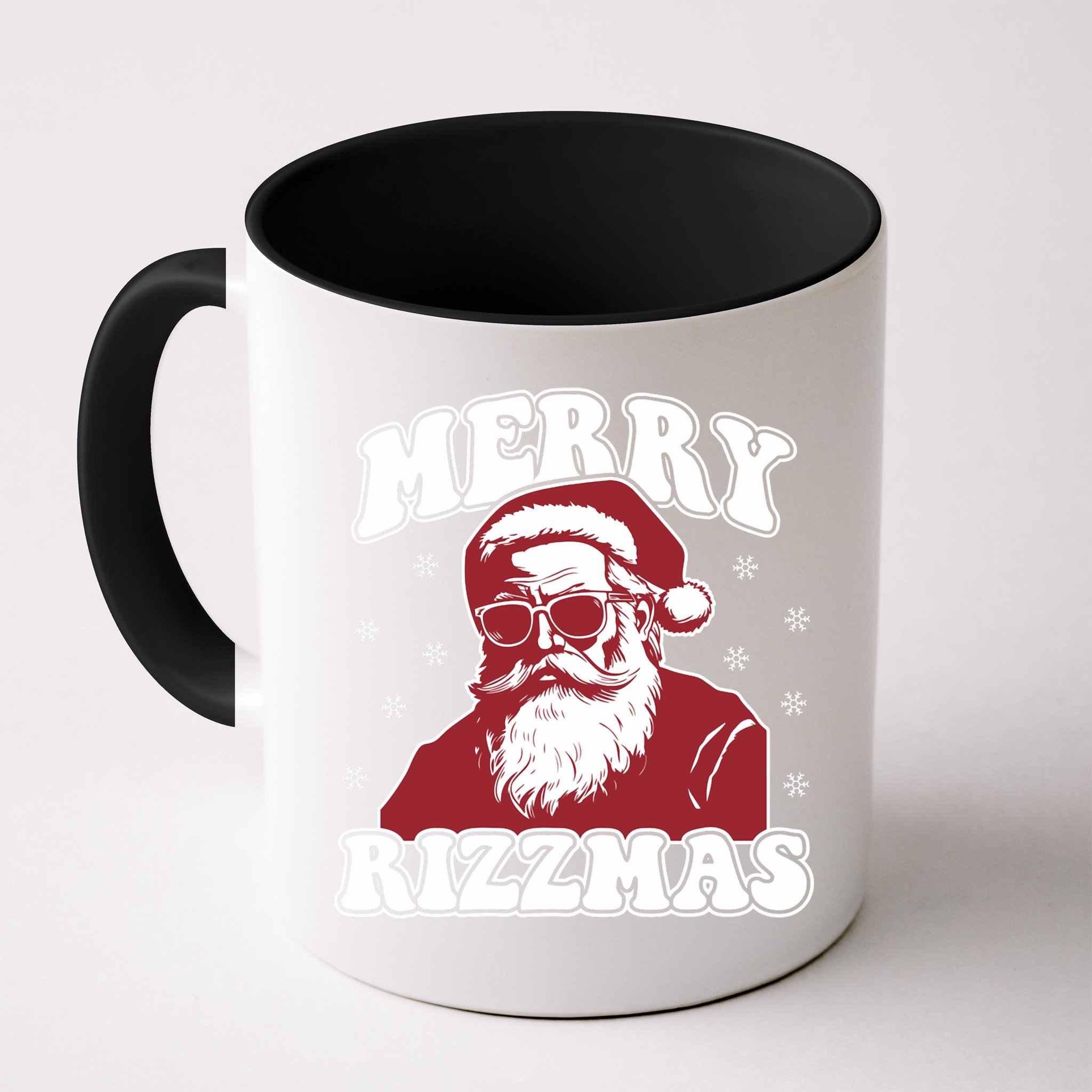 Merry Funny Christmas Rizz Santa Claus Rizzler Mug