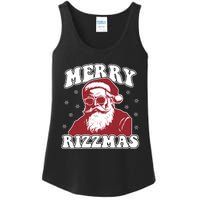 Merry Funny Christmas Rizz Santa Claus Rizzler Ladies Essential Tank