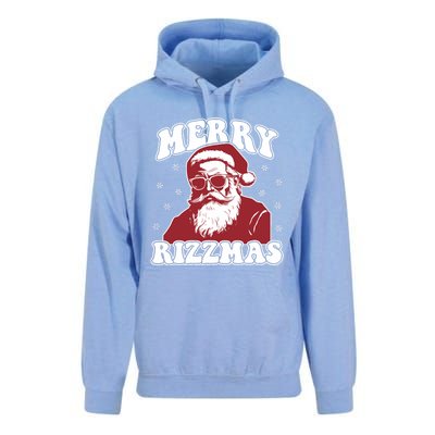 Merry Funny Christmas Rizz Santa Claus Rizzler Unisex Surf Hoodie