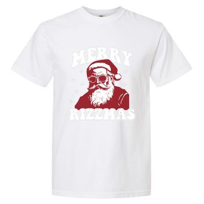 Merry Funny Christmas Rizz Santa Claus Rizzler Garment-Dyed Heavyweight T-Shirt