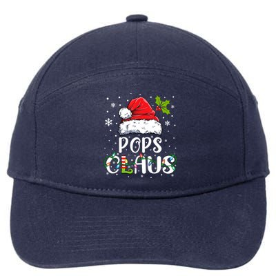 Matching Family Christmas Santa Pops Claus Xmas Pajamas Gift 7-Panel Snapback Hat