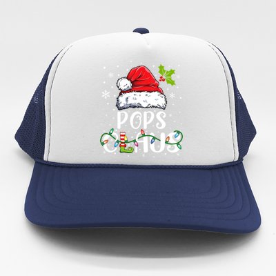 Matching Family Christmas Santa Pops Claus Xmas Pajamas Gift Trucker Hat