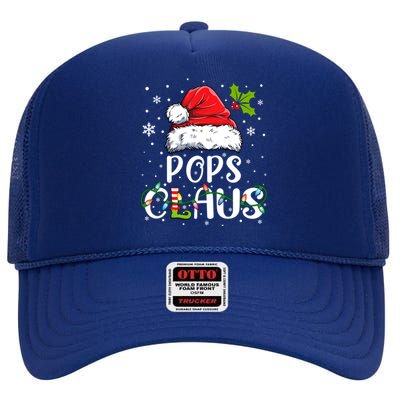 Matching Family Christmas Santa Pops Claus Xmas Pajamas Gift High Crown Mesh Back Trucker Hat