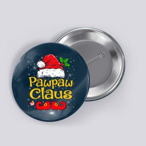 Matching Family Christmas Santa Hat Xmas Funny Pawpaw Claus Button