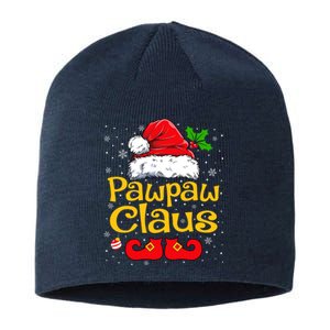 Matching Family Christmas Santa Hat Xmas Funny Pawpaw Claus Sustainable Beanie