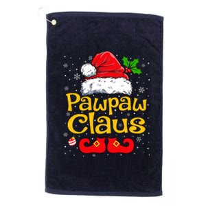 Matching Family Christmas Santa Hat Xmas Funny Pawpaw Claus Platinum Collection Golf Towel