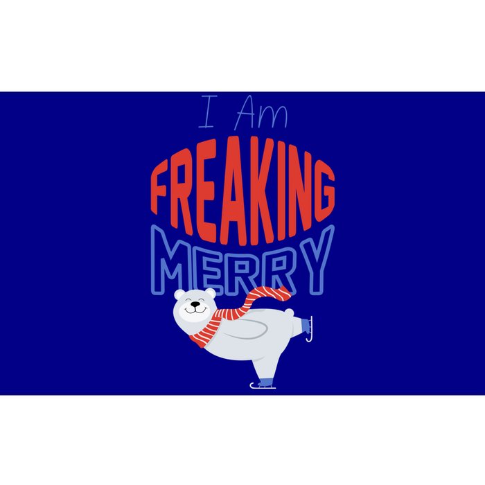 Matching Family Christmas Funny Costume I Am Freaking Merry Cute Gift Bumper Sticker