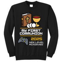 My First Communion 2025 New Level Achieved Sweatshirt