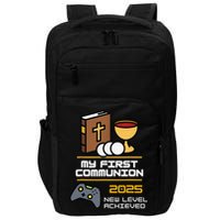 My First Communion 2025 New Level Achieved Impact Tech Backpack