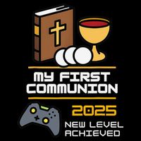 My First Communion 2025 New Level Achieved Bucket Hat