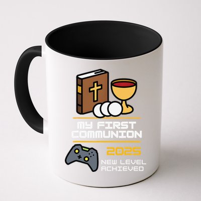 My First Communion 2025 New Level Achieved Mug