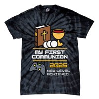 My First Communion 2025 New Level Achieved Tie-Dye T-Shirt