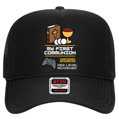 My First Communion 2025 New Level Achieved Trucker Hat