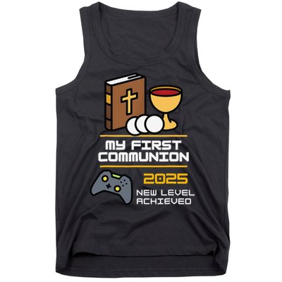 My First Communion 2025 New Level Achieved Tank Top