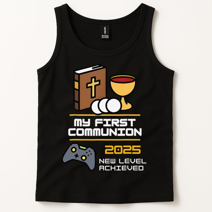 My First Communion 2025 New Level Achieved Tank Top