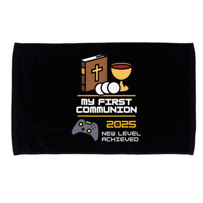 My First Communion 2025 New Level Achieved Microfiber Hand Towel