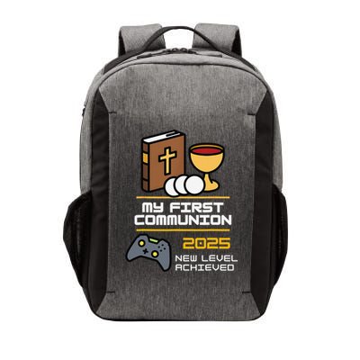 My First Communion 2025 New Level Achieved Vector Backpack