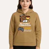 My First Communion 2025 New Level Achieved Hoodie