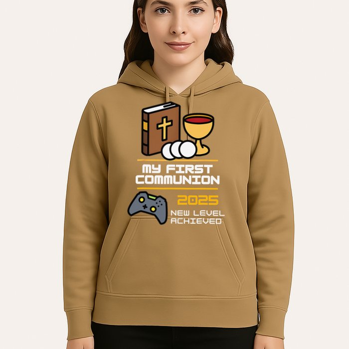 My First Communion 2025 New Level Achieved Hoodie
