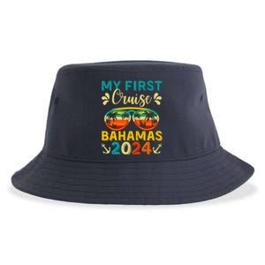 My First Cruise Bahamas 2024 Family Vacation Travel Ship Sustainable Bucket Hat