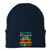 My First Cruise Bahamas 2024 Family Vacation Travel Ship Knit Cap Winter Beanie