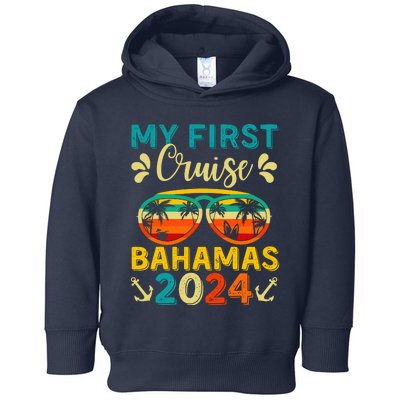 My First Cruise Bahamas 2024 Family Vacation Travel Ship Toddler Hoodie