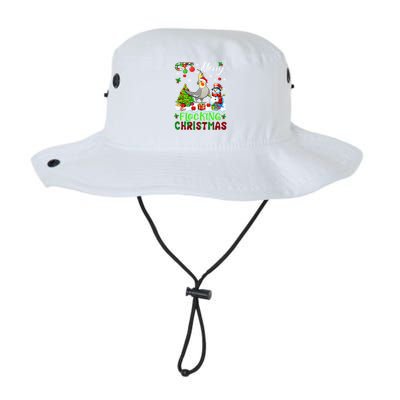 Merry Flocking Christmas Santa Cockatiel Xmas Snow Cool Gift Legacy Cool Fit Booney Bucket Hat