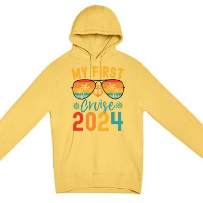 My First Cruise 2024 Cruising Team 2024 Matching Team Premium Pullover Hoodie