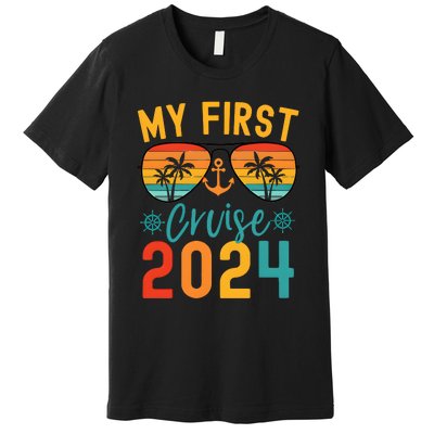 My First Cruise 2024 Cruising Team 2024 Matching Team Premium T-Shirt