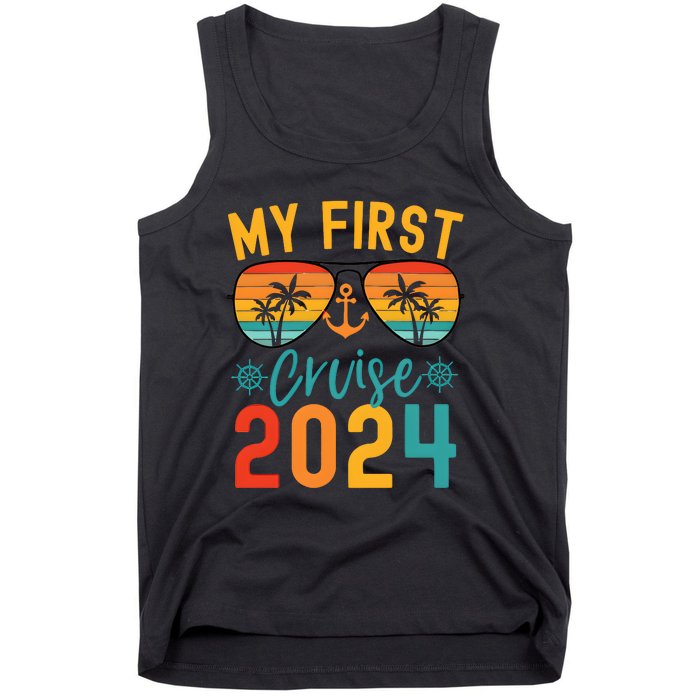 My First Cruise 2024 Cruising Team 2024 Matching Team Tank Top