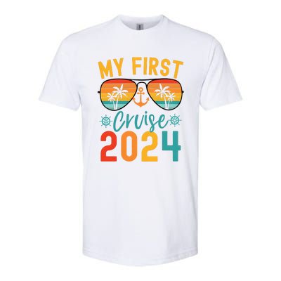 My First Cruise 2024 Cruising Team 2024 Matching Team Softstyle CVC T-Shirt