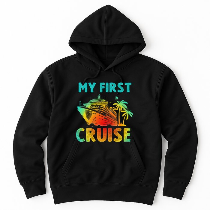 My First Cruise 2024 Group Family Vacation Ship Travel Hoodie