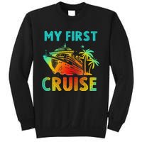 My First Cruise 2024 Group Family Vacation Ship Travel Sweatshirt