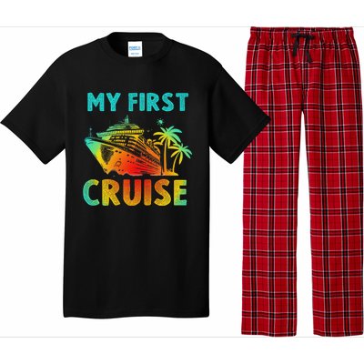 My First Cruise 2024 Group Family Vacation Ship Travel Pajama Set