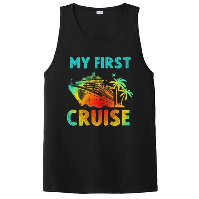 My First Cruise 2024 Group Family Vacation Ship Travel PosiCharge Competitor Tank