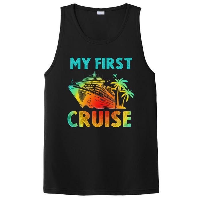 My First Cruise 2024 Group Family Vacation Ship Travel PosiCharge Competitor Tank