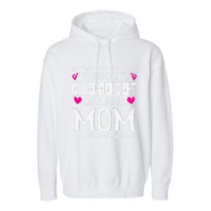 My Favorite Chef Calls Me Mom Funny Cooking Mothers Day Garment-Dyed Fleece Hoodie