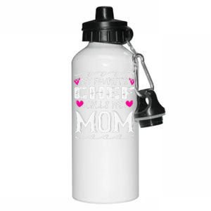 My Favorite Chef Calls Me Mom Funny Cooking Mothers Day Aluminum Water Bottle