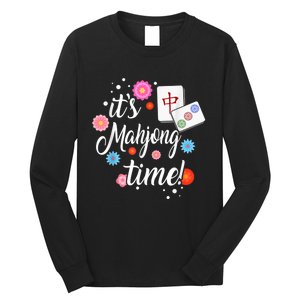 Mahjong For Chinese Or Mahjong Player Long Sleeve Shirt