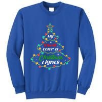 My Favorite Color Is Christmas Lights Cool Xmas Holiday Gift Cool Gift Sweatshirt