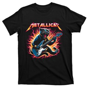 Metallicat Funny Cat T-Shirt