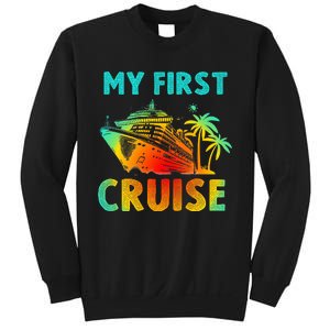 My First Cruise 2024 Group Family Vacation Sweatshirt