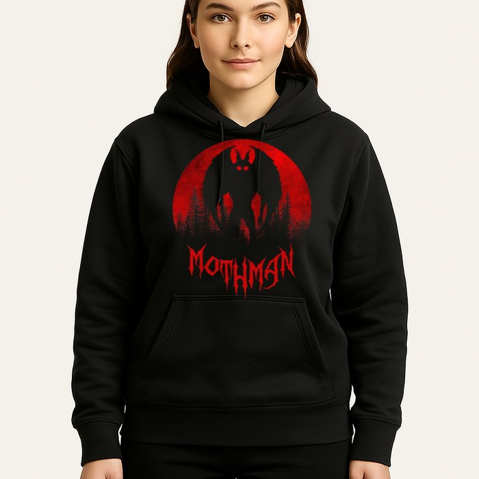 Mothman Folklore Cryptid Hoodie