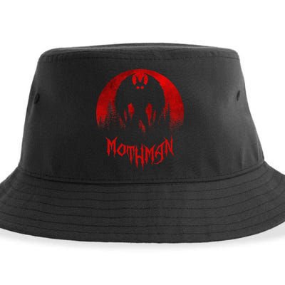 Mothman Folklore Cryptid Sustainable Bucket Hat