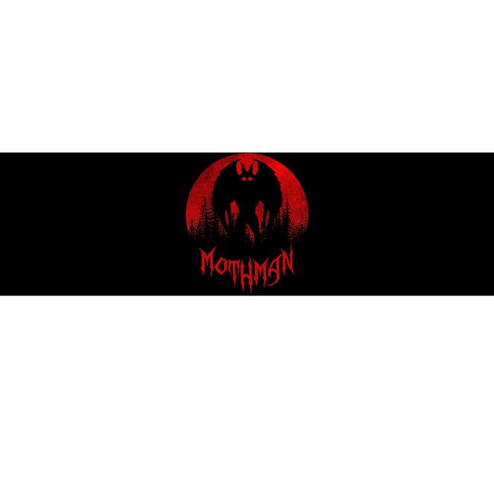 Mothman Folklore Cryptid Bumper Sticker