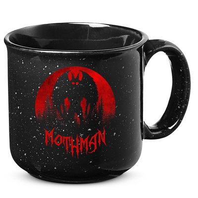Mothman Folklore Cryptid 15oz Campfire Ceramic Mug