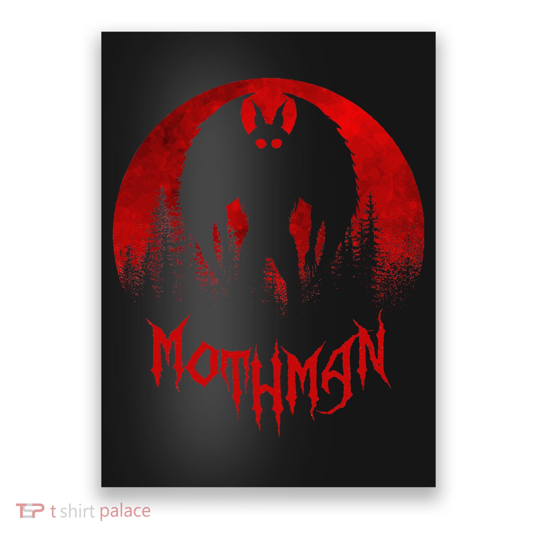 Mothman Folklore Cryptid Poster
